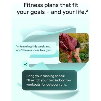 Google Fitbit Air Smart Screenless Fitness Tracker - Fog